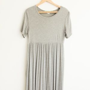 Grey Maxi Dress